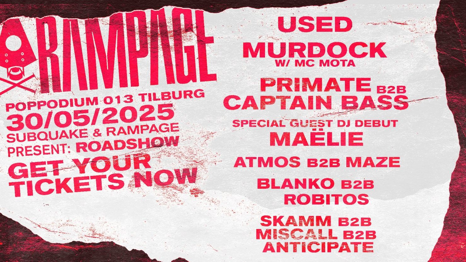 RAMPAGE ROADSHOW: TILBURG