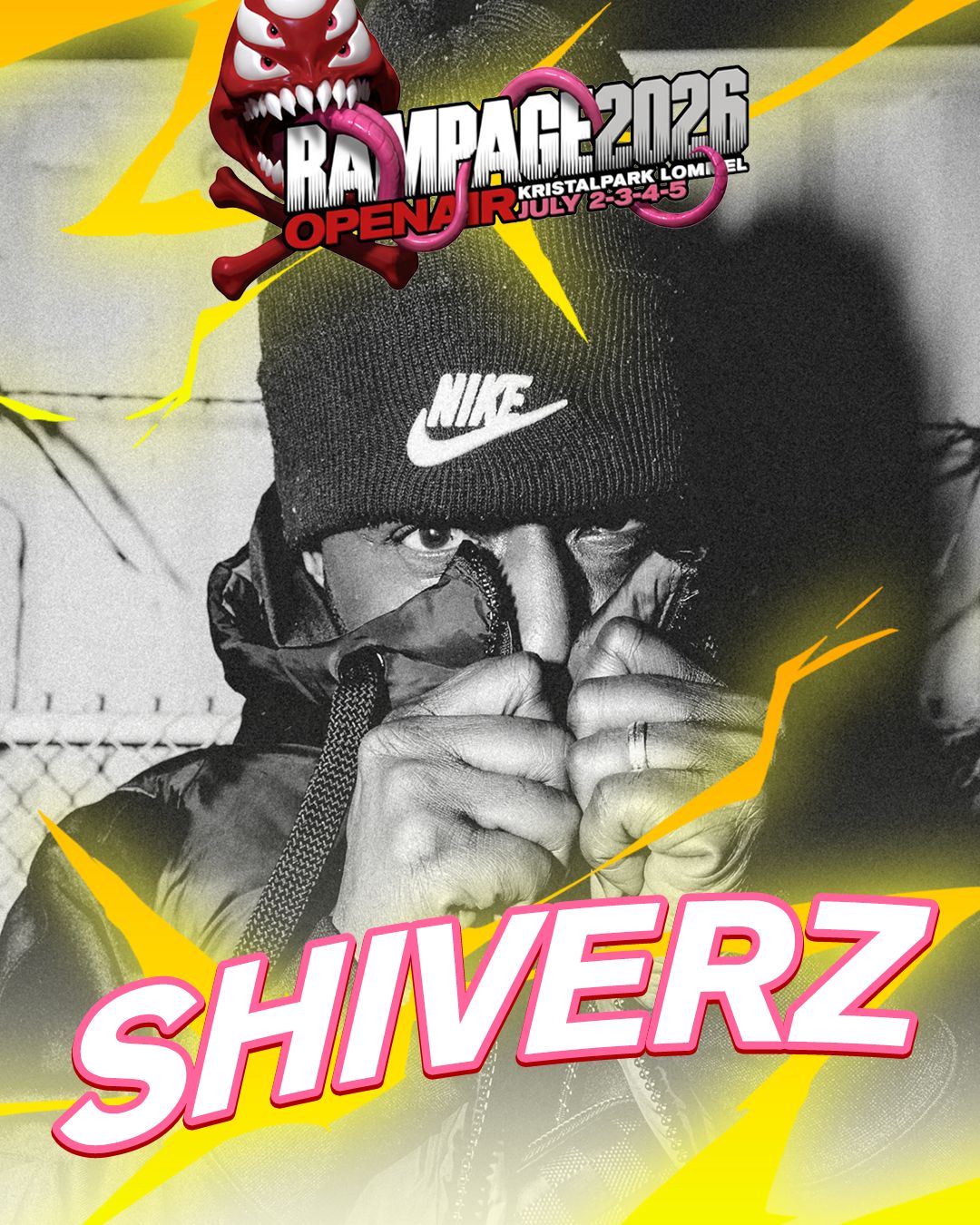 SHIVERZ RETURNS TO RAMPAGE OPEN AIR 2026