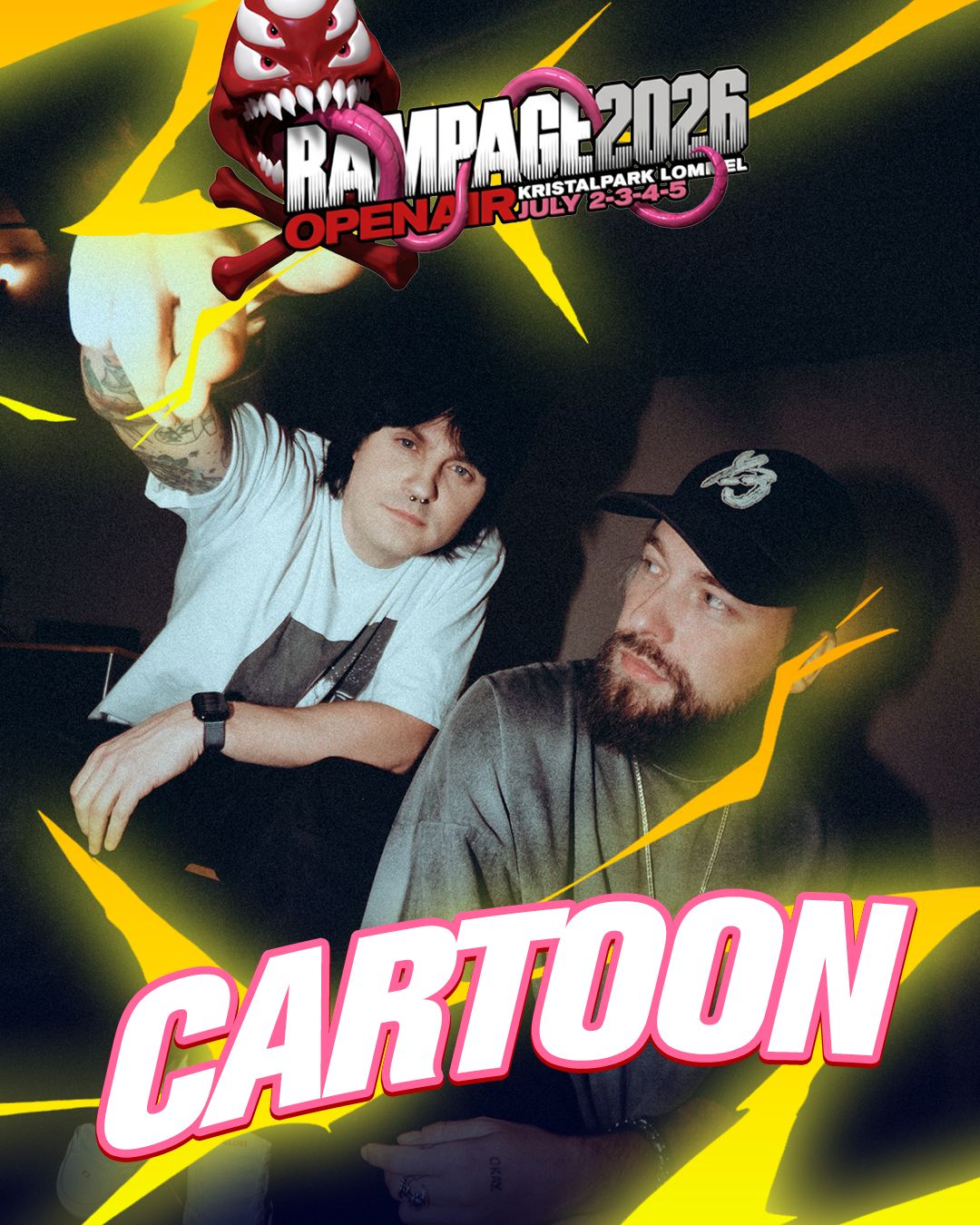 CARTOON JOINS US AT RAMPAGE OPEN AIR 2026