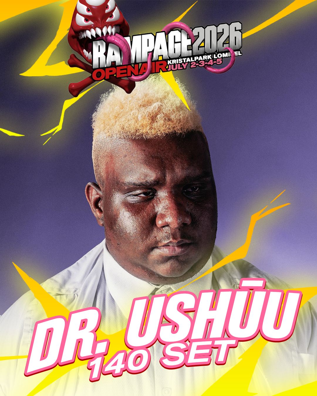 DR.USHŪU GOES DEEP AT RAMPAGE OPEN AIR