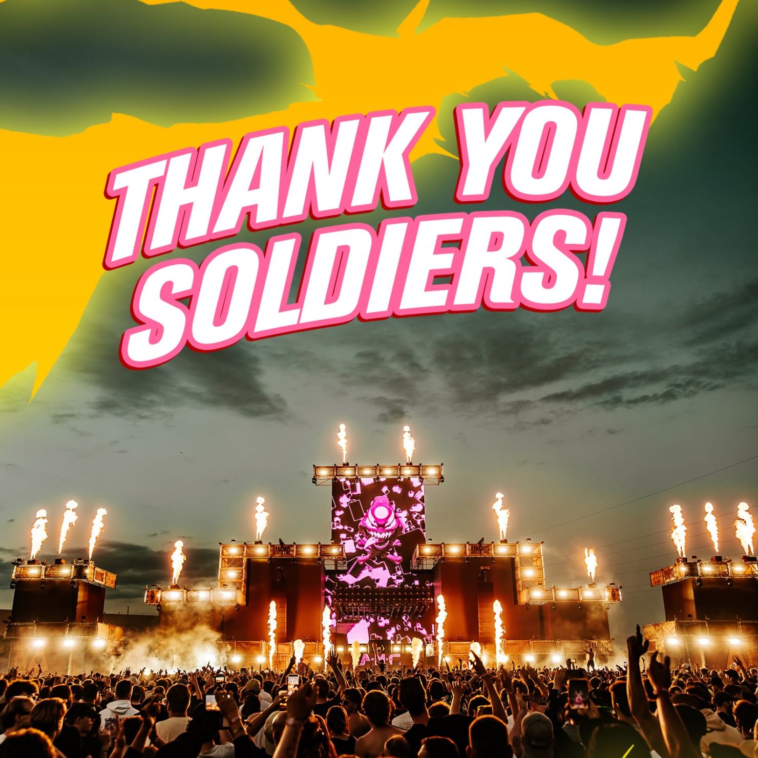 Thank you soldiers!