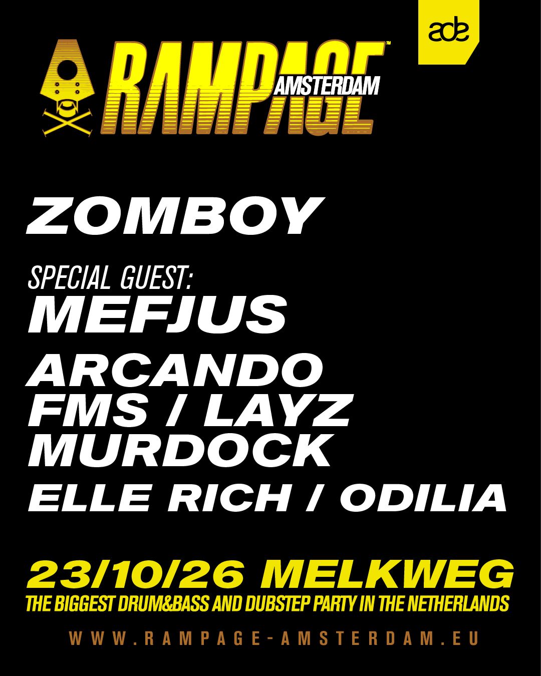 RAMPAGE AMSTERDAM 2026