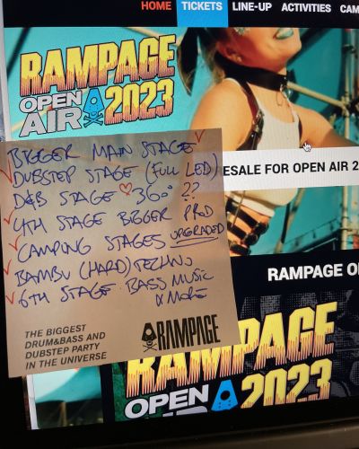 Rampage Open Air Upgrades