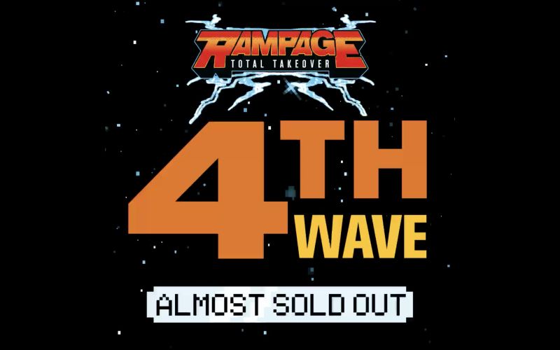 Wave 4 almost sold out!