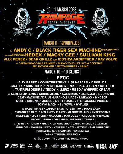 Total Takeover- Full & Final Line-up