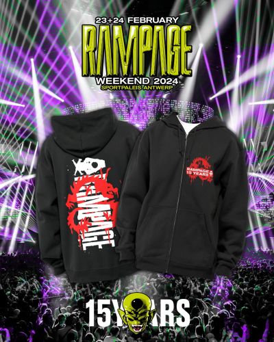 NEW MERCH for Rampage 15y