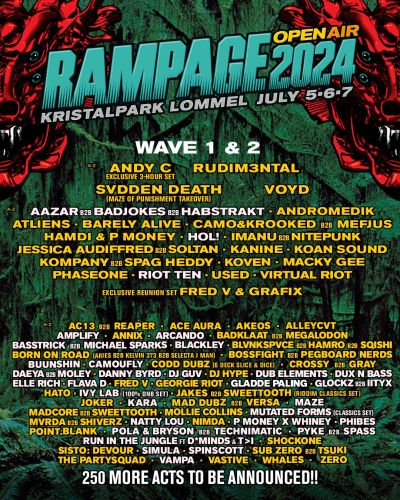 Rampage Open Air line up wave 1&2
