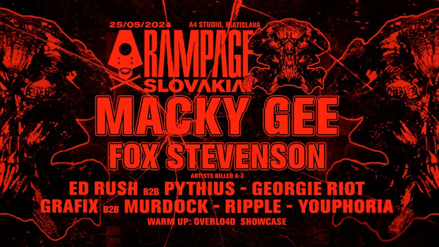 Rampage Slovakia Line up